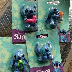 disney stitch lot, 4 figurines